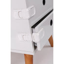 Kit 6Trava de Gaveta Lateral Segurança Bebê