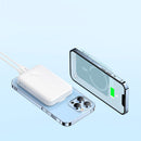 Carregador Portátil Indução para iPhone/Android Magsafe Apple Sem fio Bateria Carga 5000mAh