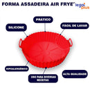 Kit 2 Formas Silicone Reutilizavel Protetor Air Fryer