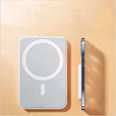 Carregador Portátil Indução para iPhone/Android Magsafe Apple Sem fio Bateria Carga 5000mAh